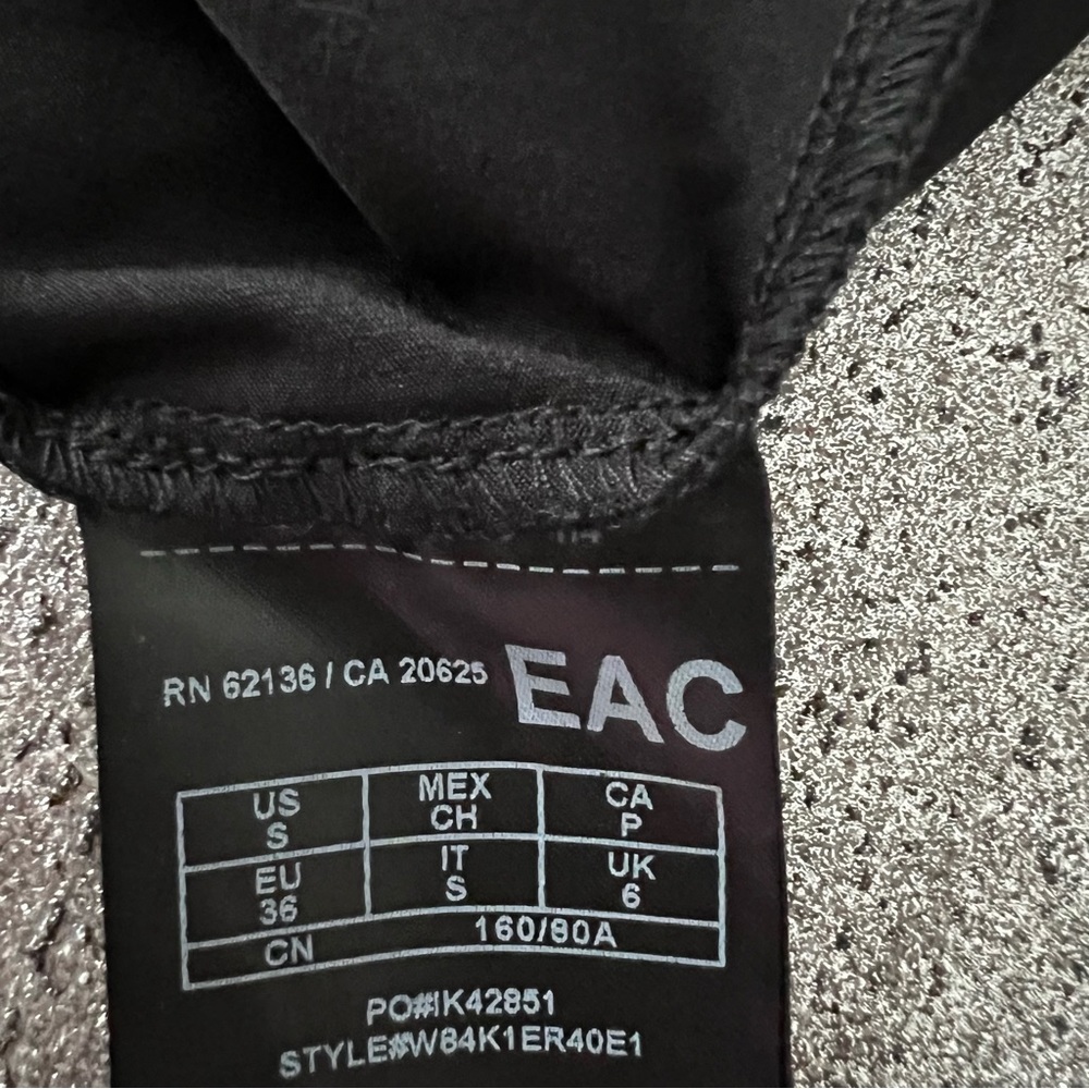 Guess Black Maxi Dress with Mesh Cutout Detail - Picture 6 of 10